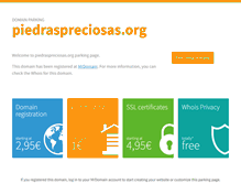 Tablet Screenshot of piedraspreciosas.org